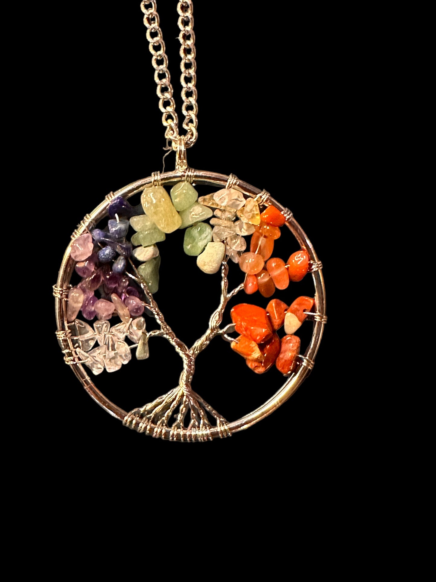 Semi precious stone Tree of Life