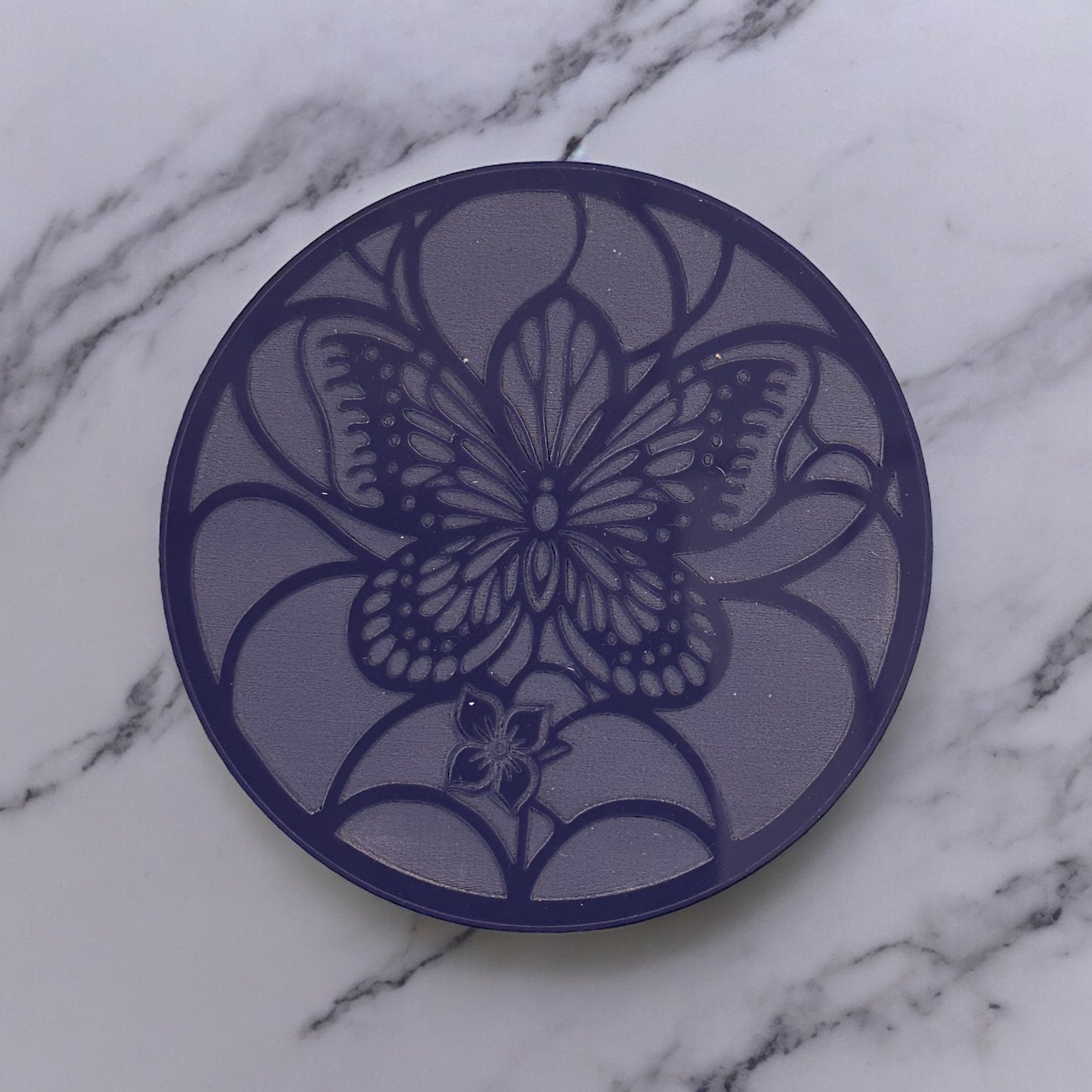 Laser Engraved Acrylic Coasters