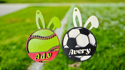 Custom Easter Sport Ornament