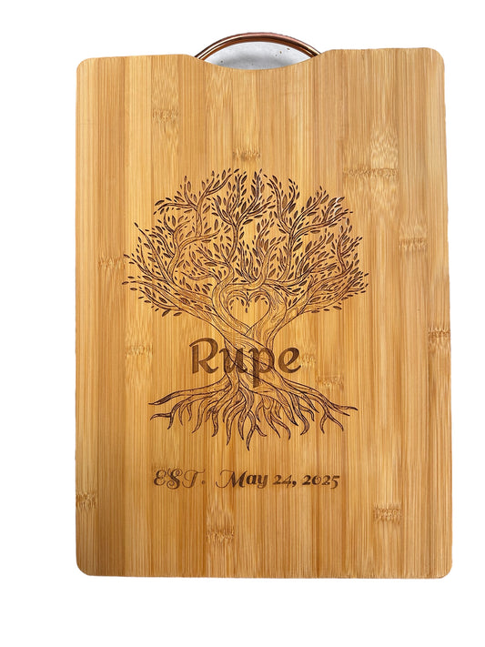 Custom Bamboo Cutting Board