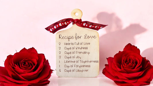 Recipe For Love cutting board decor